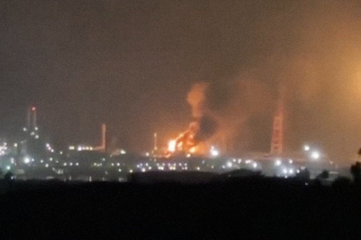 Un incendio en la refinería de Pemex en Salina Cruz deja seis lesionados