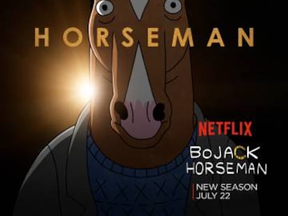 P&oacute;ster de Bojack Horseman.