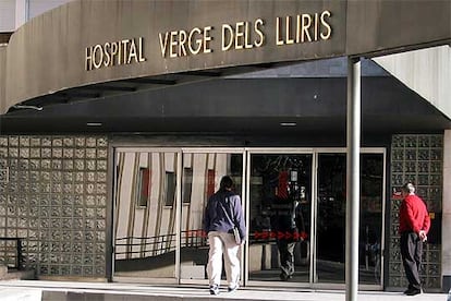 El hospital Verge dels Lliris de Alcoi.