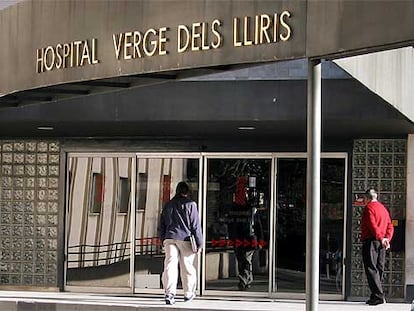 El hospital Verge dels Lliris de Alcoi donde se atendieron los casos de legionela.