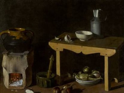 'Bodegón de cocina', atribuido recientemente a Velázquez.