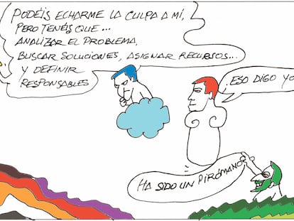 Peridis: ha sido un pirómano