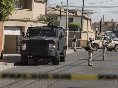 Un narcolaboratorio perteneciente al CJNG fue decomisado en Tijuana.