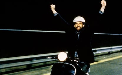 Nanni Moretti, en una imagen de su filme 'Abril'.