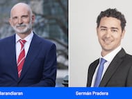 Mikel Barandiaran y Germán Pradera, nuevos presidente ejecutivo y CEO de Dominion, respectivamente.