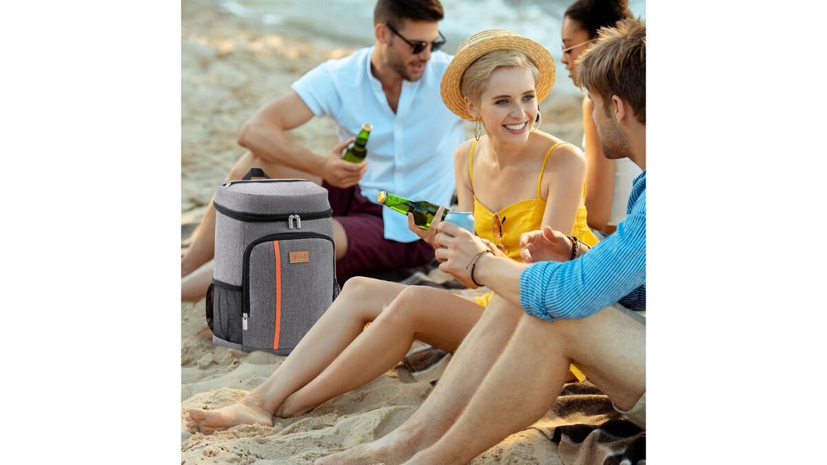 La mochila nevera es perfecta para llevar a cualquier escapada.