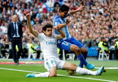 Vallejo realiza una entrada sobre el Chory Castro.