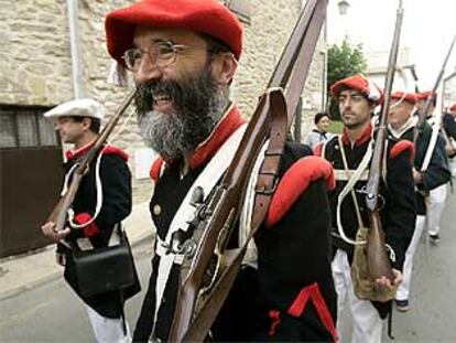 Dulantzi conmemoró la batalla entre carlistas y liberales de 1834