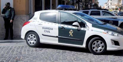 Un vehículo de la Guardia Civil, en una imagen de archivo.