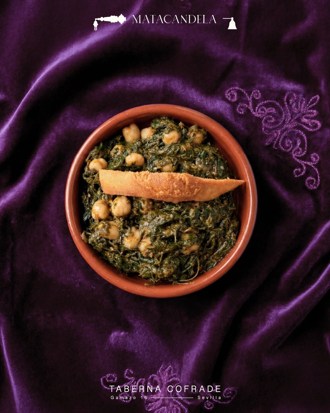 Espinacas con garbanzos