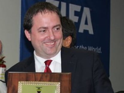 Gorka Villar, hijo del presidente de la RFEF.