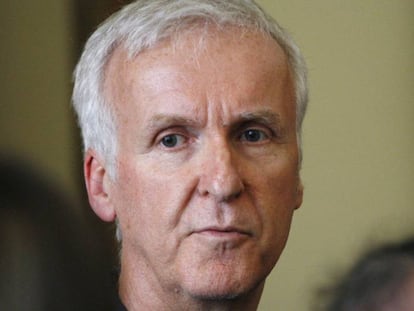 El director, James Cameron, en Nueva Zelandia, el pasado 14 de julio. 