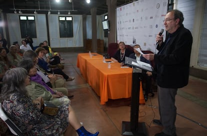 El escritor José Manuel Fajardo, uno de los organizadores del Congreso Internacional de Escritores en Caguas (Puerto Rico)