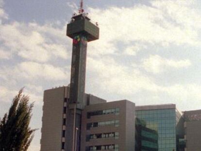 El edificio de Telemadrid en la Ciudad de la Imagen. 