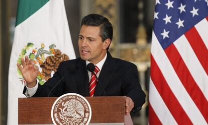 El presidente de M&eacute;xico, Enrique Pe&ntilde;a Nieto.