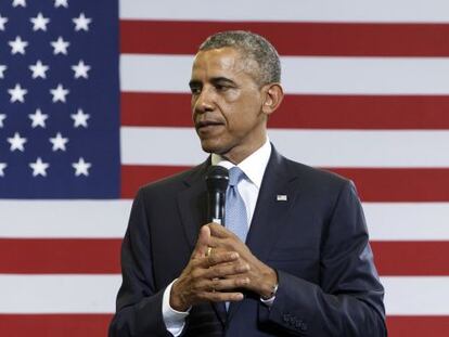 El presidente Obama, durante un evento celebrado esta semana en Washington.