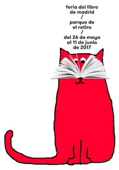 Cartel de la 67ª Feria del Libro de Madrid.