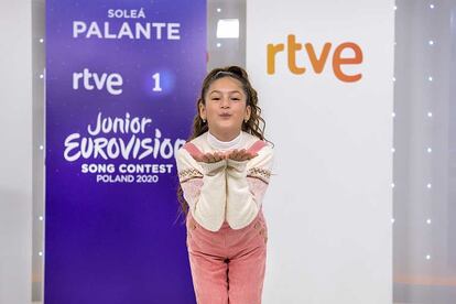 Soleá, representante española en el Festival de Eurovisión Júnior 2020