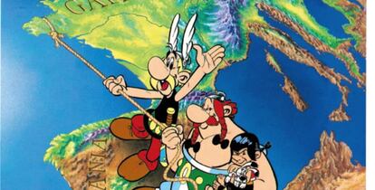 Portada del libro 'Astérix en Hispania', editado por Salvat.