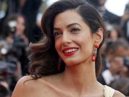 Amal Clooney, en el festival de Cannes.