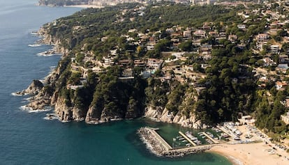 El puerto deportivo de Canyelles, en Lloret de Mar.