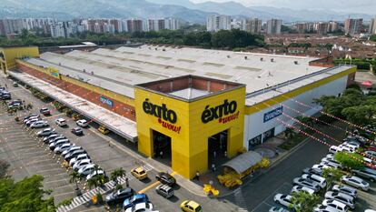 Una tienda de Grupo Éxito en Cali (Colombia), en junio de 2023.