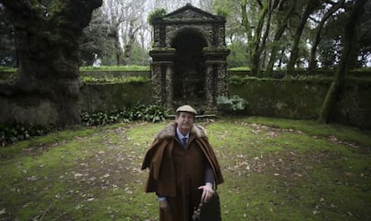 Duarte P&iacute;o, Duke of Braganza and pretender to the throne of Portugal, in the grounds of his palace in Sintra.