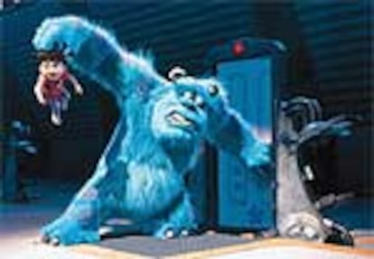 Boo y Sulley, en una escena de Monstruos, S.A.