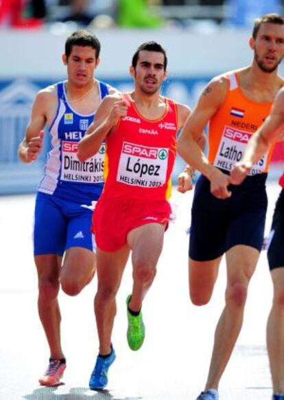 López, en el pasado Europeo de Helsinki