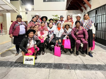 Varias mujeres de la Asociación de Mujeres peruanas Afectadas por las Esterilizaciones Forzadas.