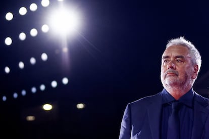 El director Luc Besson, en la presentación de su película 'Dogman', en la Mostra, el pasado 31 de agosto.