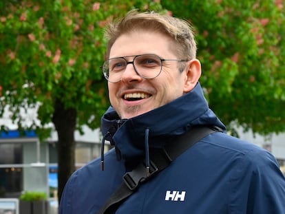 El eurodiputado Matthias Ecke, el pasado 20 de abril en Dresde.