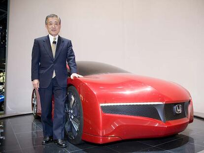 Takeo Fukui, presidente de Honda