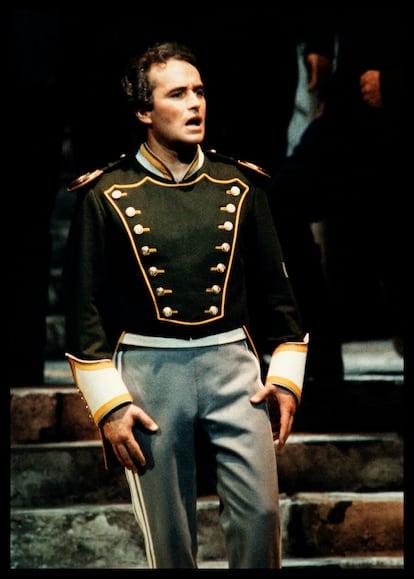 Josep Carreras en el Festival de Salzburgo de 1986.