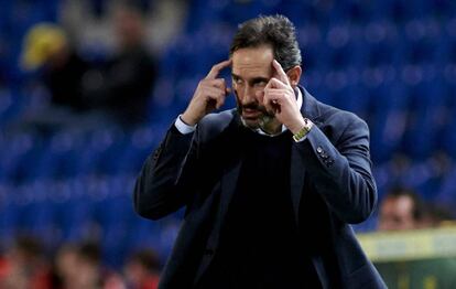 Vicente Moreno, entrenador del Mallorca.
