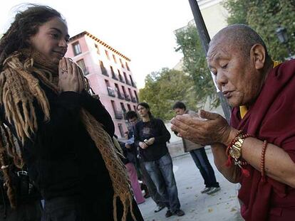 Los lamas bendicen Madrid
