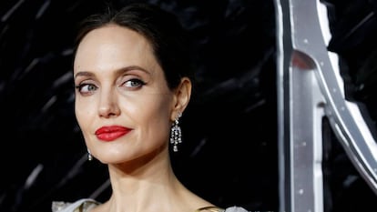 La actriz Angelina Jolie.