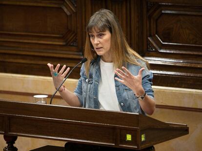 Jessica Albiach, diputada de Catalunya en Comú-Podem.