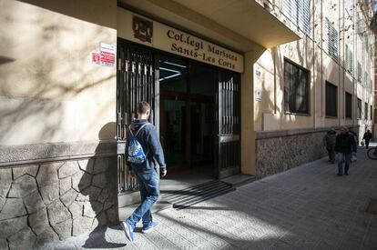 L'escola Maristes de Sants.