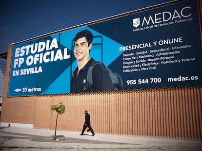 Sede de la empresa de formación profesional Medac en Sevilla.