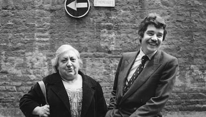 Capmany i Maragall el 1983, poc abans de ser nomenada regidora de Cultura.