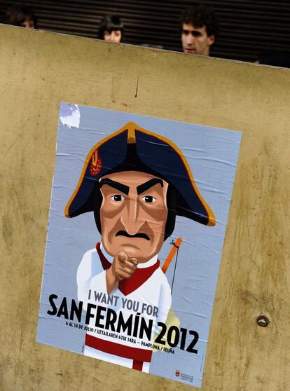 Cartel de la Fer&iacute;a San Ferm&iacute;n 2012.