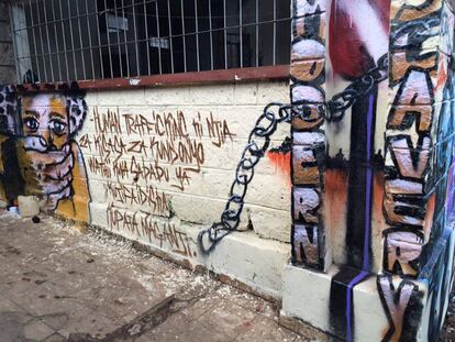 Pintada en las calles de Nairobi.