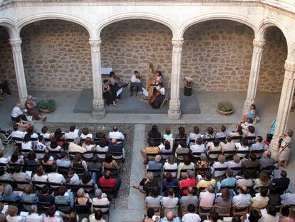 Concierto en el castillo de Manzanares el Real, en el festival Cl&aacute;sicos en Verano.
 