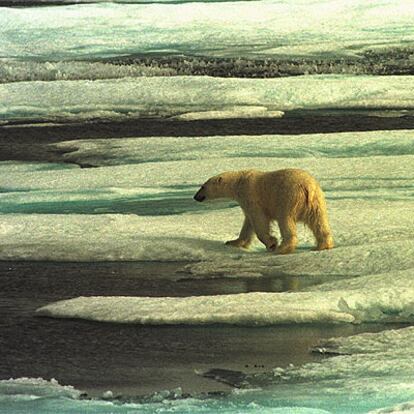 Bahía de Prudhoe, en el área del Polo Norte en Alaska.