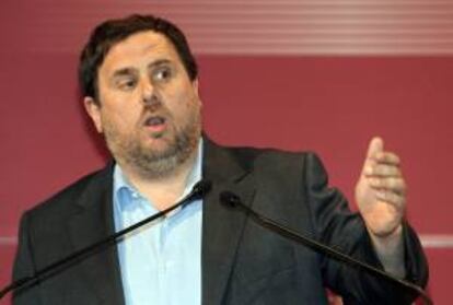 El lder de ERC, Oriol Junqueras. EFE/Archivo