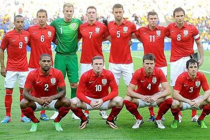 La selección de Inglaterra.