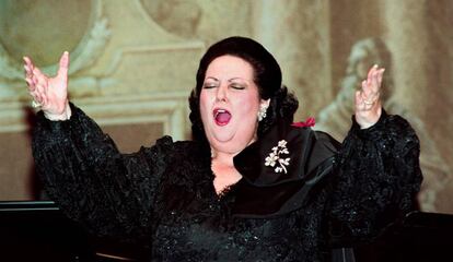 Montserrat Caballe en la Opera Garnier de París 