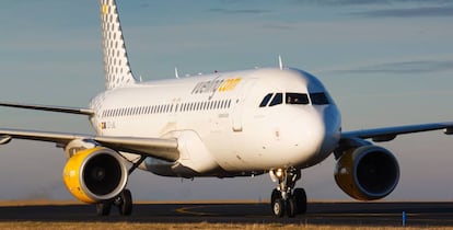 Uno de los aviones de Vueling en Barcelona-El Prat.