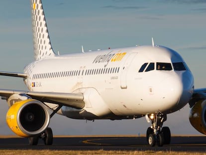 Uno de los aviones de Vueling.